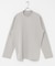 LIFE STYLE TAILOR　ポンチ長袖ドレスTシャツ