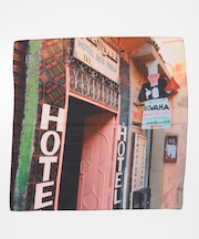 LY POSTCARD SCARF