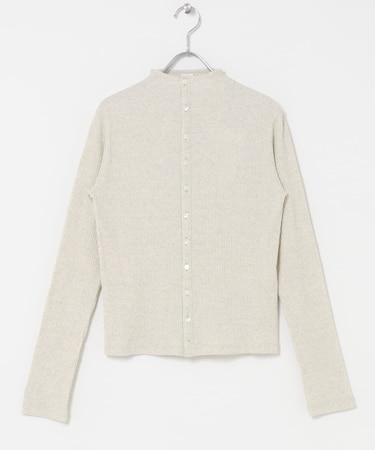 ORCIVAL　MOCK NECK CARDIGAN