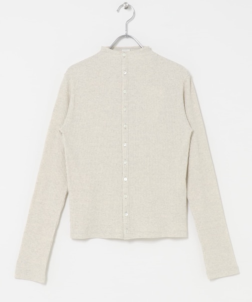 ORCIVAL　MOCK NECK CARDIGAN