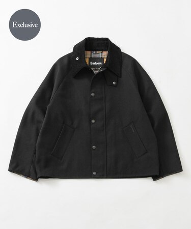 『別注』Barbour ／ URBAN RESEARCH　TRANSPORT WOOL JACKET