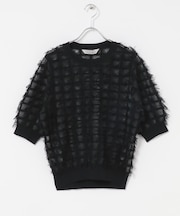 Torrazzo Donna SHEER SHAGGY TOP