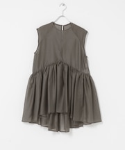 ELENDEEK SHEER PEPLUM BLOUSE