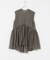 ELENDEEK　SHEER PEPLUM  BLOUSE