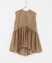 ELENDEEK SHEER PEPLUM BLOUSE