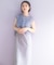 kaene　フラッフィーフラワーコンビドレス