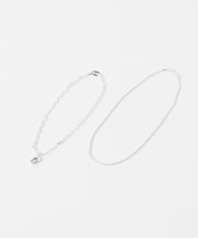 in mood MELT HEART 2P NECKLACE