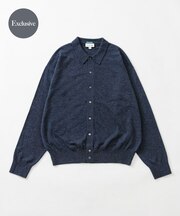 『別注』LACOSTE×URBAN RESEARC　KNIT POLO CARDIGAN