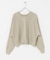 Torrazzo Donna　LAMEYARN DOLMAN SLEEVE KNIT