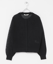 Torrazzo Donna　CORD LACE SHEER CARDIGAN