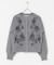 Torrazzo Donna　CORD LACE SHEER CARDIGAN
