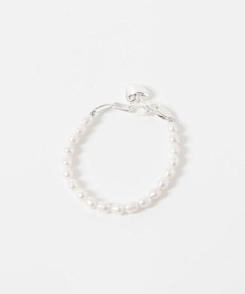 in mood PEARL MELT HEART BRACELET