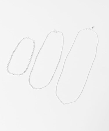 in mood MULTI BALL 3P NECKLACE