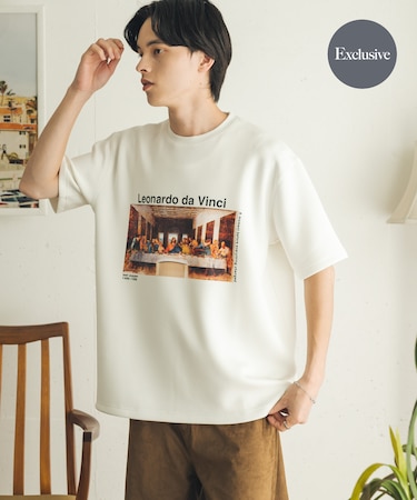 『別注』『イージーケア/吸水速乾/接触冷感』ART T-SHIRTS A(davinci)