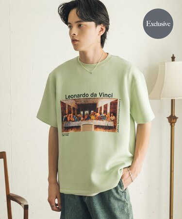 『別注』『イージーケア／吸水速乾／接触冷感』ART T-SHIRTS A(davinci)