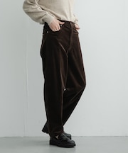 コーデュロイカーブパンツ