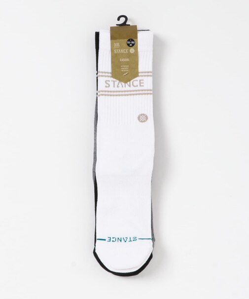 STANCE SOCKS　VITAL 3 PACK CREW