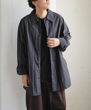 FORK&SPOON コットンナイロンシャツジャケット