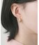 ステンレスオーバルフープピアス