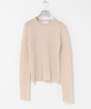 new basic　CASHMERE SILK FIT TENSION KNIT