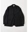 new basic　WOOL SILK SINGLE JACKET