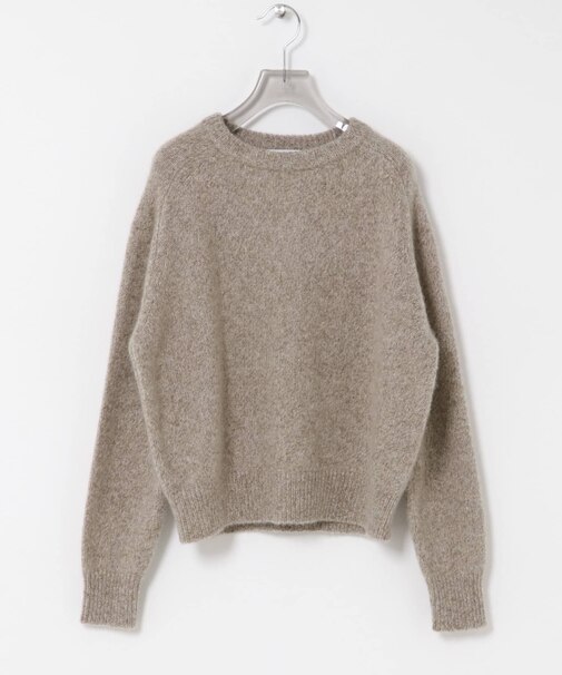new basic　CASHMERE  SILK MOULINE KNIT
