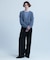 new basic　CASHMERE SILK DEEP V-NECK KNIT