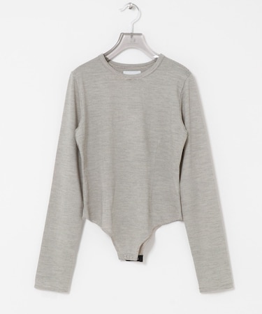 new basic WASHABLE WOOL CONTOUR TOP