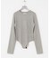 new basic　WASHABLE WOOL CONTOUR TOP