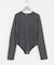 new basic　WASHABLE WOOL CONTOUR TOP