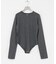 new basic　WASHABLE WOOL CONTOUR TOP