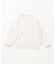 new basic　WASHI WOOL V-NECK KNIT