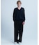 new basic　WASHI WOOL V-NECK KNIT