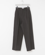 new basic　WOOL LINEN SILK PANTS