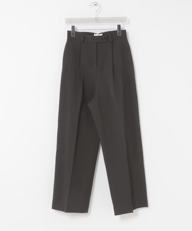 new basic WOOL LINEN SILK PANTS