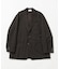 new basic　WOOL SILK LINEN SINGLE JACKET