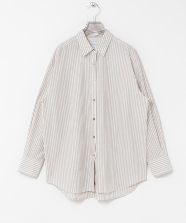 new basic　QUIET STRIPE SHIRTS