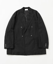 new basic WOOL LINEN DOUBLE JACKET