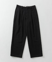 new basic BOILED WOOL TROUSER