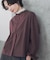 『UR TECH』Aircare ショートコクーンシャツ
