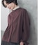 『UR TECH』Aircare ショートコクーンシャツ