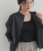 『UR TECH』Aircare ショートコクーンシャツ