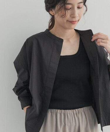 『UR TECH』Aircare ショートコクーンシャツ