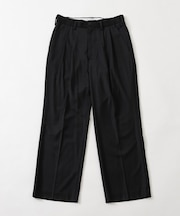new basic WOOL SILK WIDE SLACKS