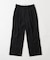 new basic　WOOL SILK WIDE SLACKS
