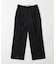 new basic　WOOL SILK WIDE SLACKS