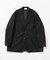 new basic　WOOL LINEN SINGLE JACKET