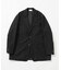 new basic　WOOL LINEN SINGLE JACKET