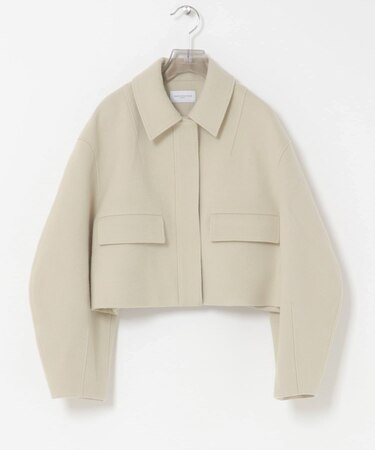 new basic RIDGE MINIMAL SHORT COAT