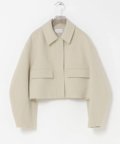 new basic RIDGE MINIMAL SHORT COAT
